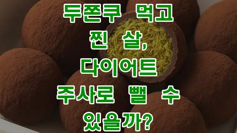 두쫀쿠_먹고_찐_살,_다이어트_주사로_뺄_수_있을까