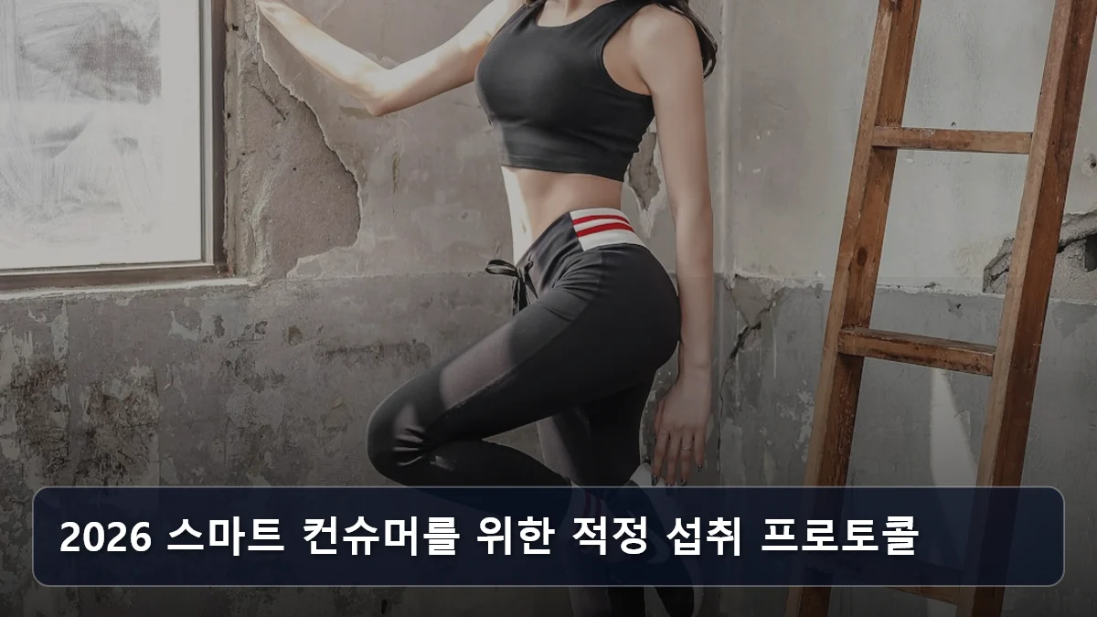 2026 스마트 컨슈머를 위한 적정 섭취 프로토콜 관련 이미지